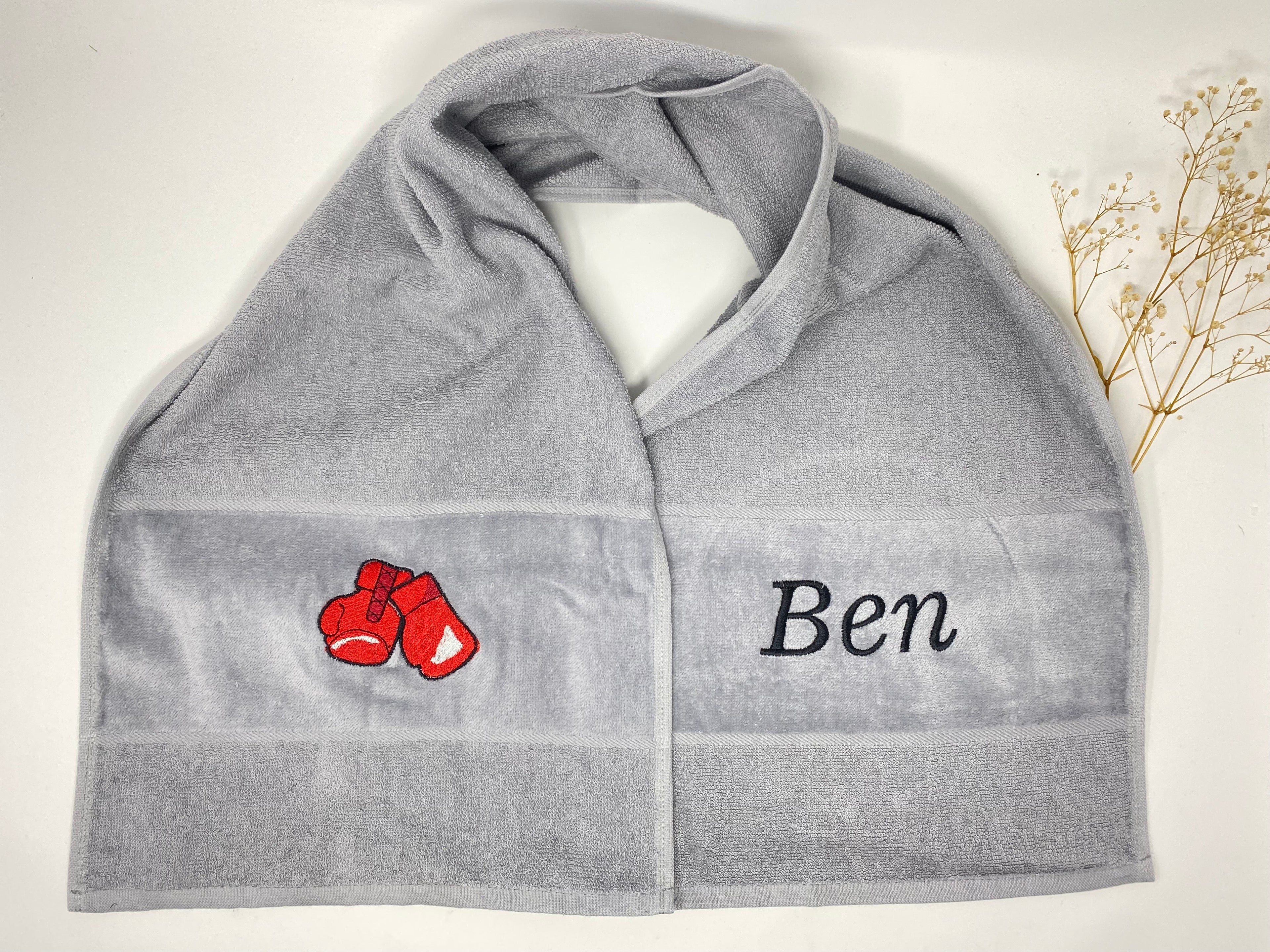 Um den Hals Handtuch Duschtuch