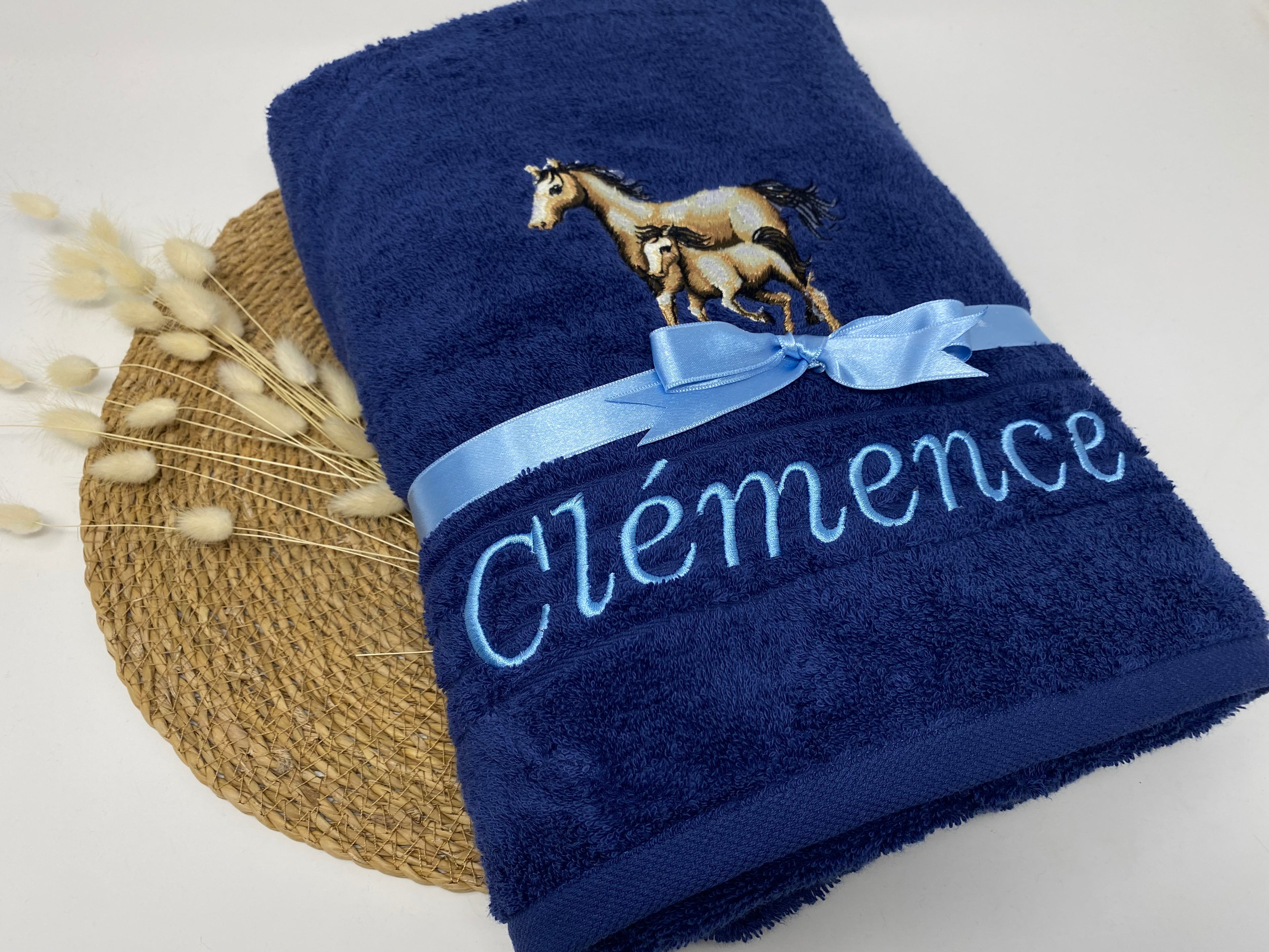Pferd 14 Pferde Handtuch Duschtuch Stickerei & Personalisierung Super Qualität