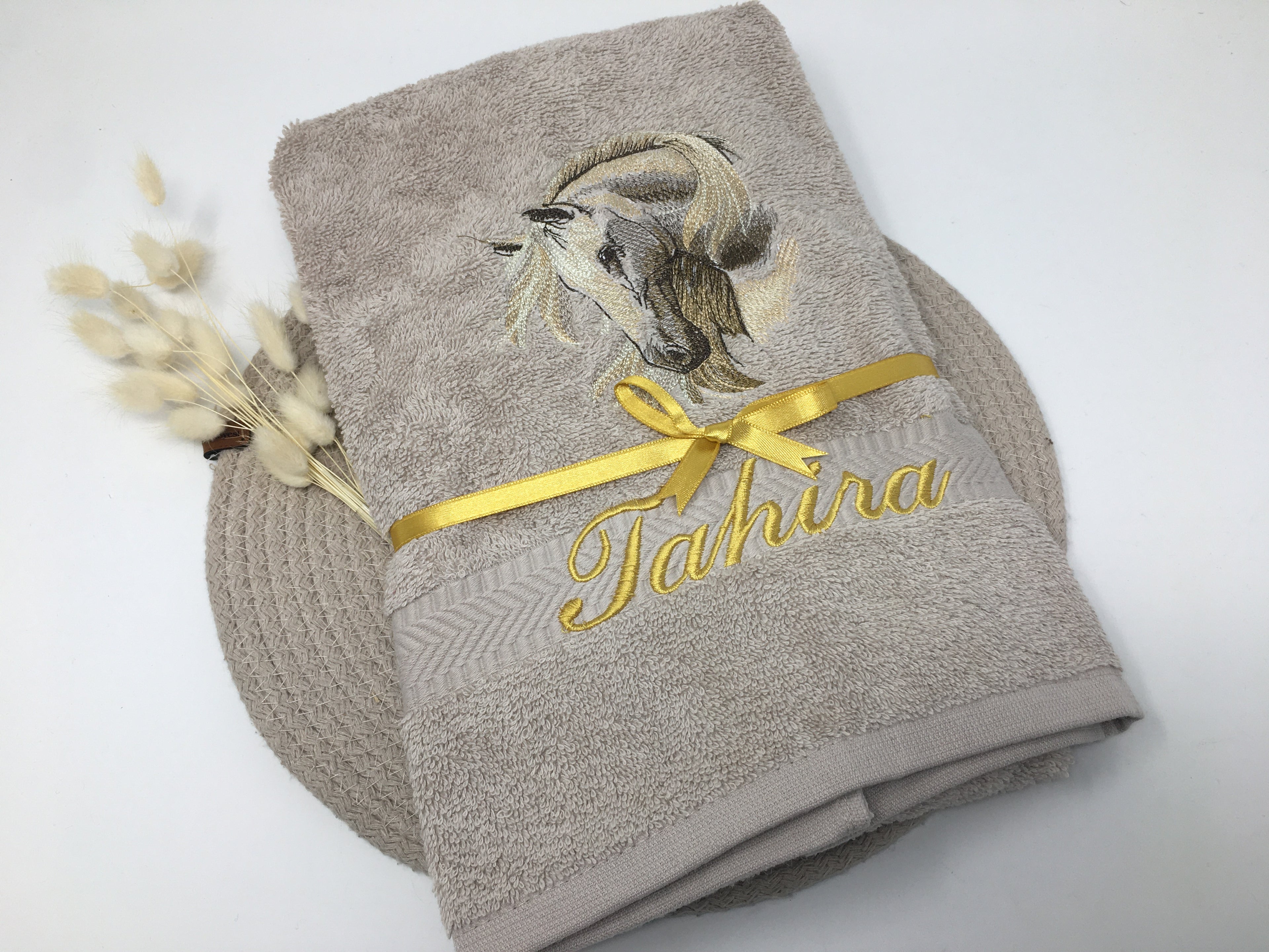 Pferd 23 Pferde Handtuch Duschtuch Stickerei & Personalisierung Super Qualität