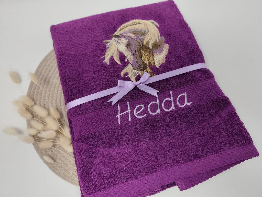 Pferd 23 Pferde Handtuch Duschtuch Stickerei & Personalisierung Super Qualität