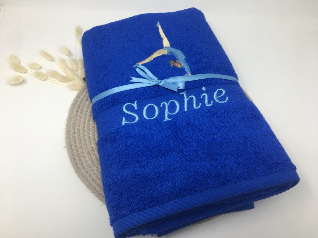 Sport Turnen GYM Gymnastik Handtuch Duschtuch Stickerei & Personalisierung Super Qualität