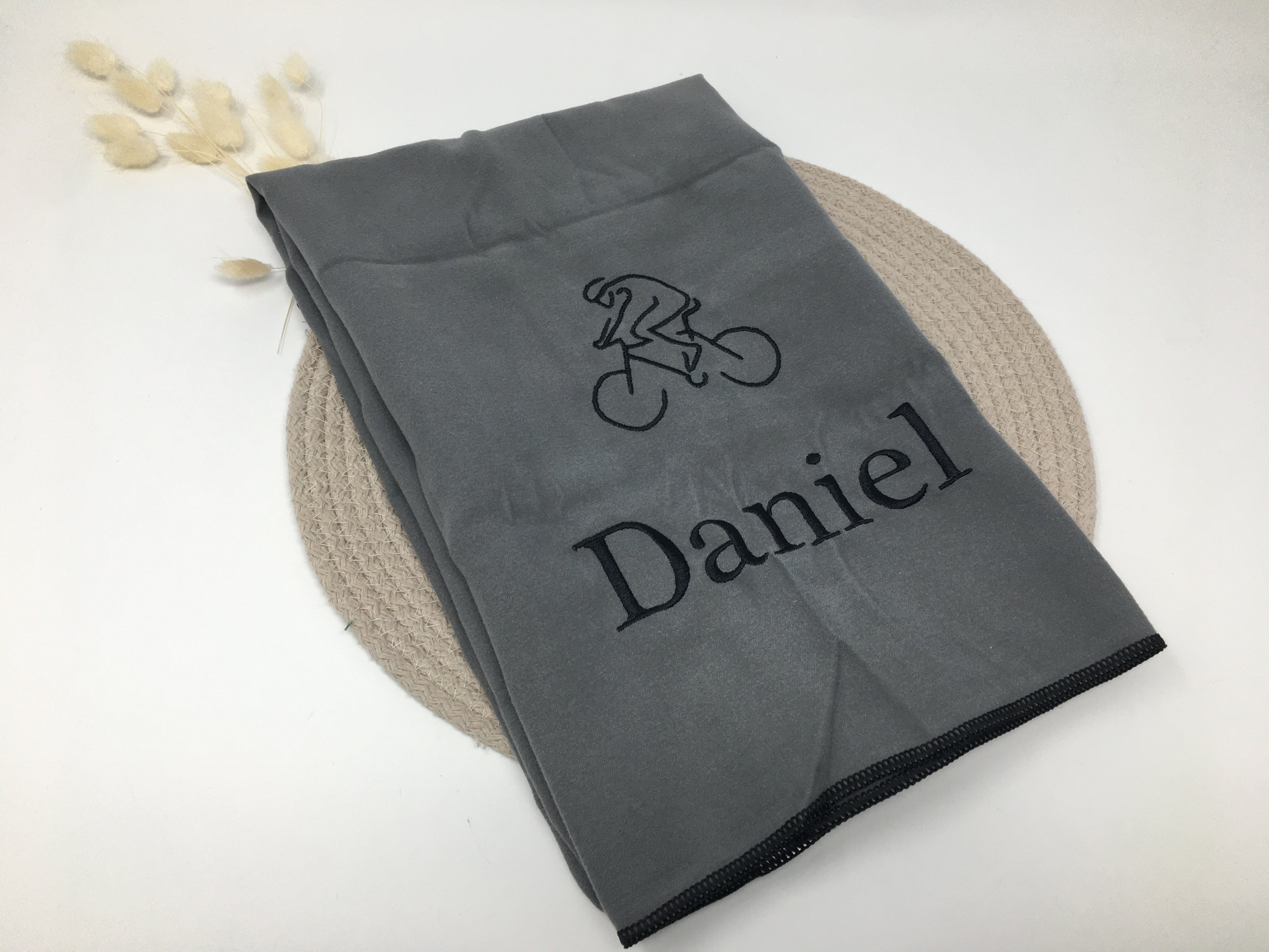 Fahrrad Bike Sport Handtuch 🏃‍♂️ – Mikrofaser Outdoor, personalisiert mit Namen