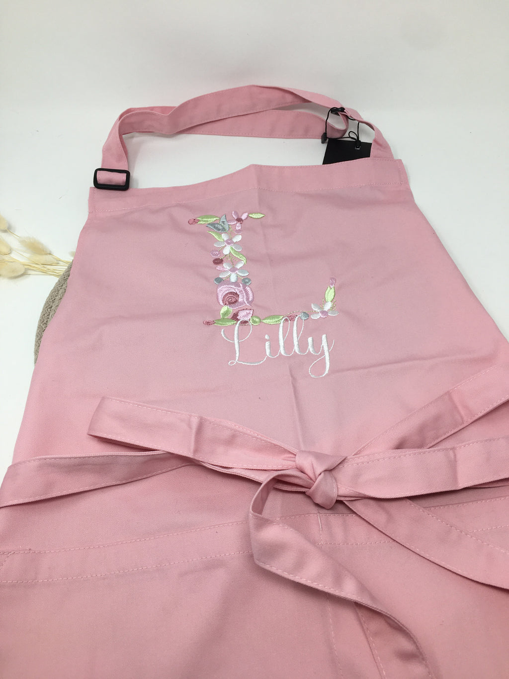 Personalisierte Schürze Initialien Backschürze Küchenschürze Kochschürze Apron Muttertag Stickerei