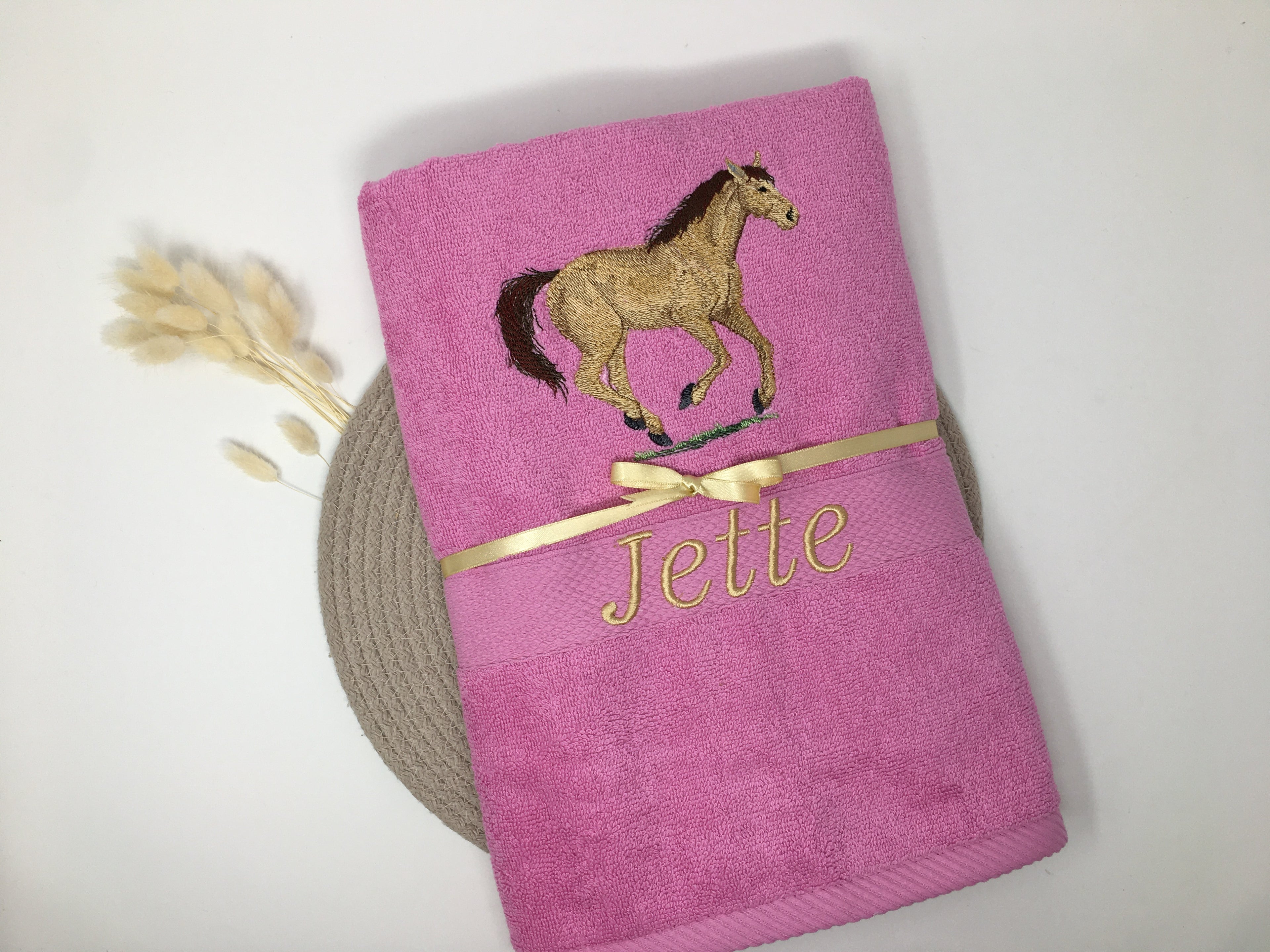 Pferd 05 Pferde Handtuch Duschtuch Stickerei & Personalisierung Super Qualität