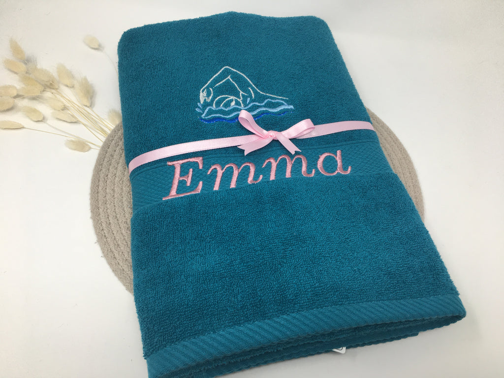 Sport Schwimmen Schwimmer Handtuch Duschtuch Stickerei & Personalisierung Super Qualität