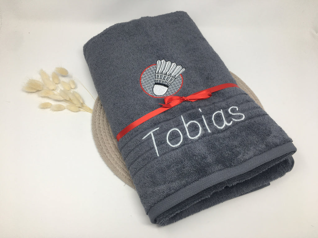 Tennis Badminton Fitness Handtuch Duschtuch Stickerei & Personalisierung Super Qualität