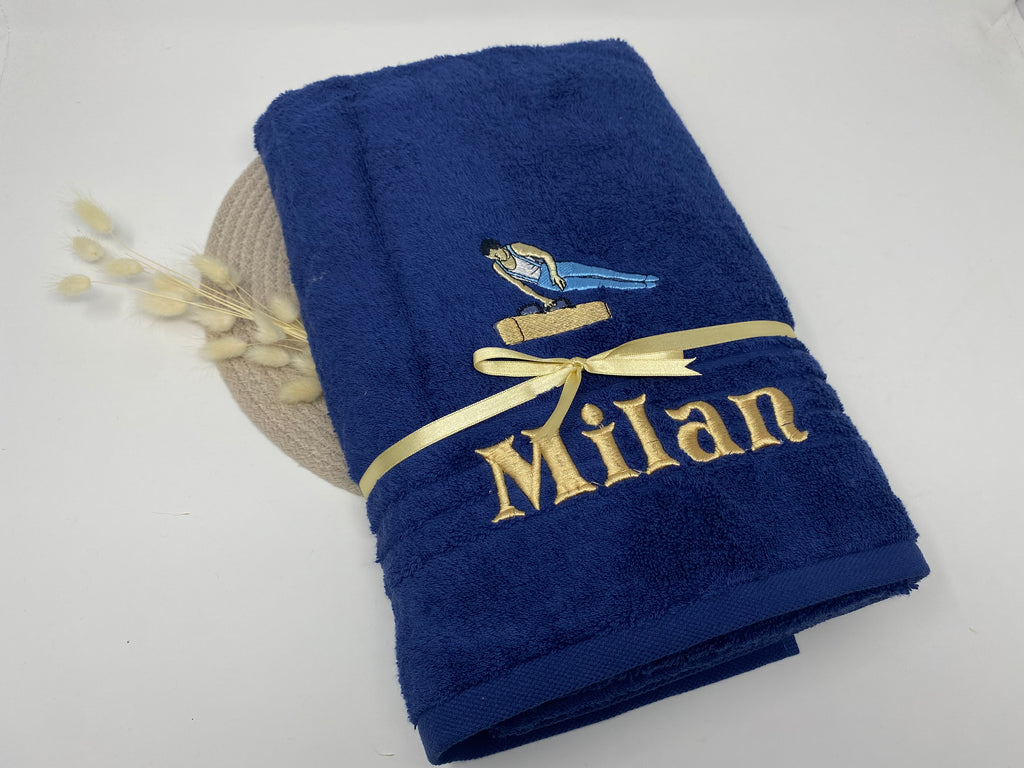 Sport Turnen Turner Handtuch Duschtuch Stickerei & Personalisierung Super Qualität