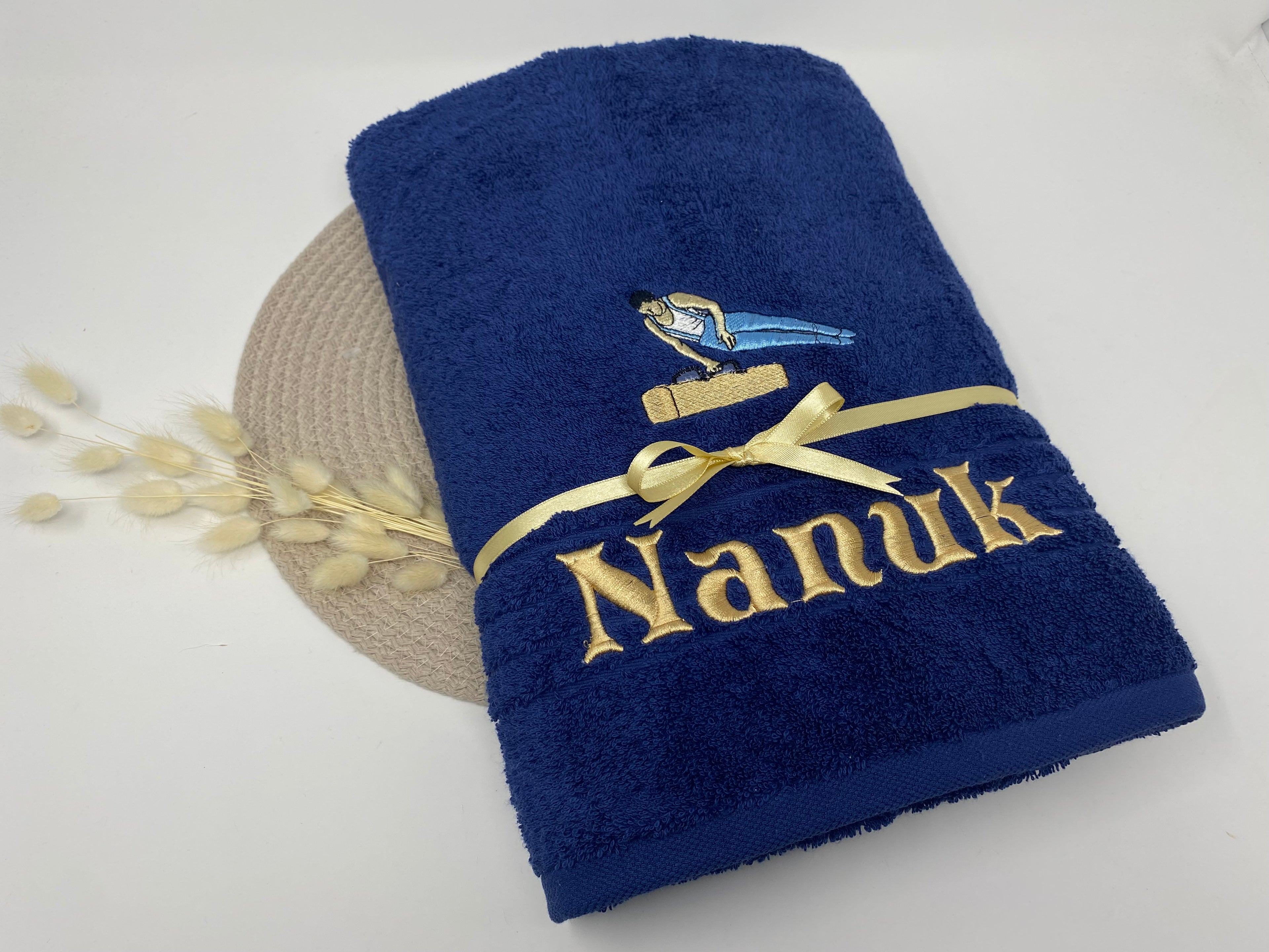 Sport Turnen Turner Handtuch Duschtuch Stickerei & Personalisierung Super Qualität