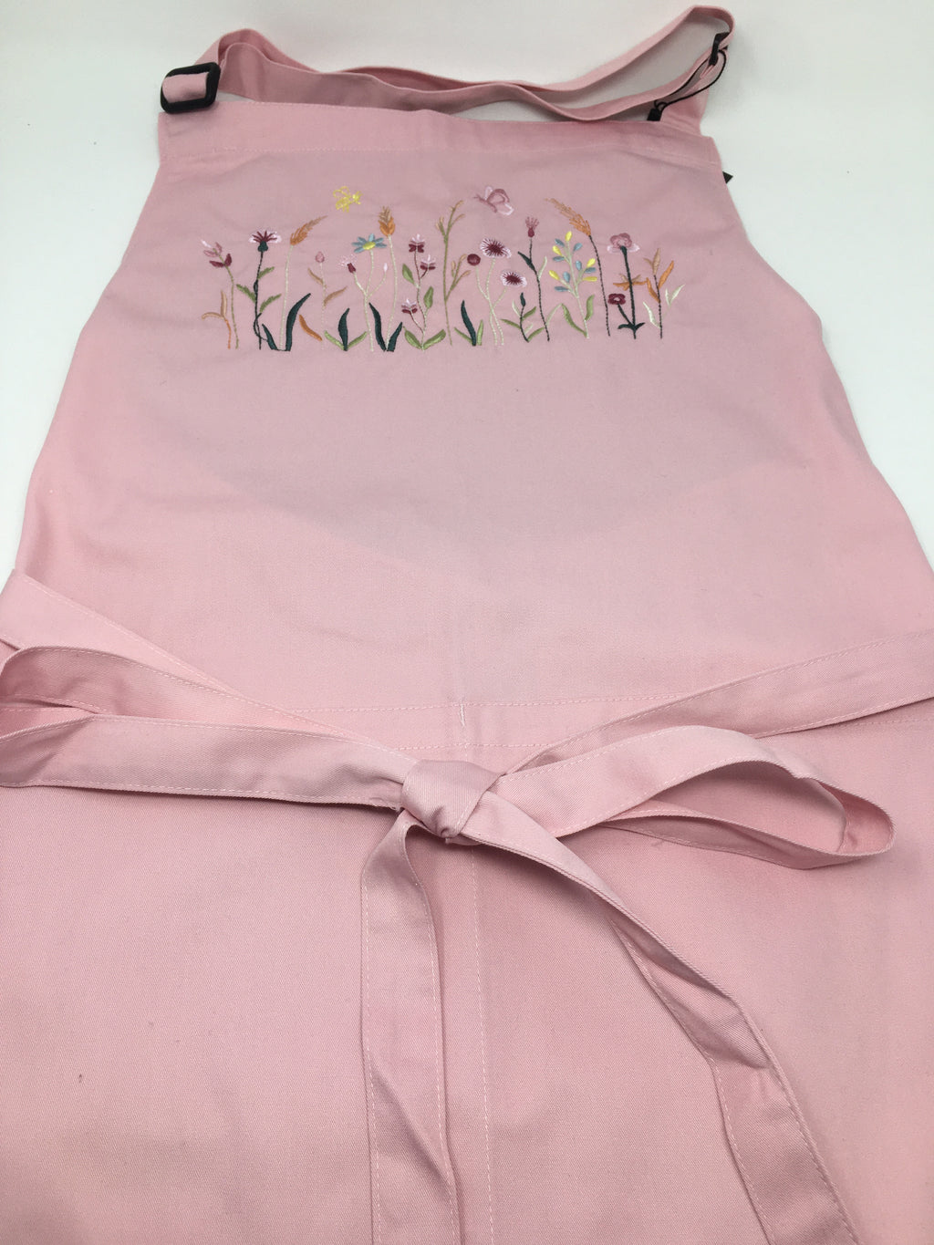 Personalisierte Schürze Blumenwiese Blumen bestickt Küchenschürze Kochschürze Apron mit Namen Stickerei
