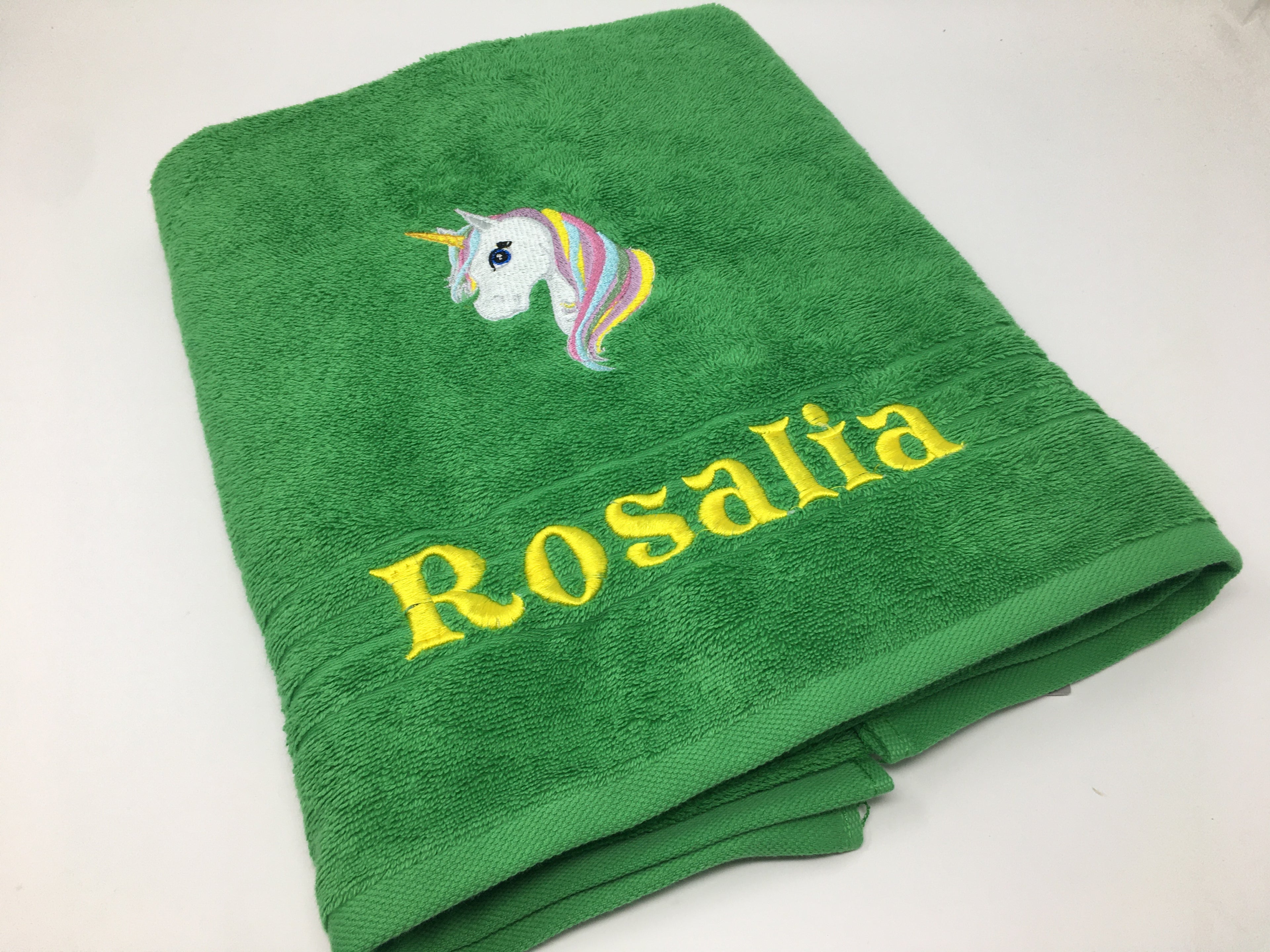 Einhorn 09 Pegasus Handtuch Duschtuch Stickerei & Personalisierung Super Qualität