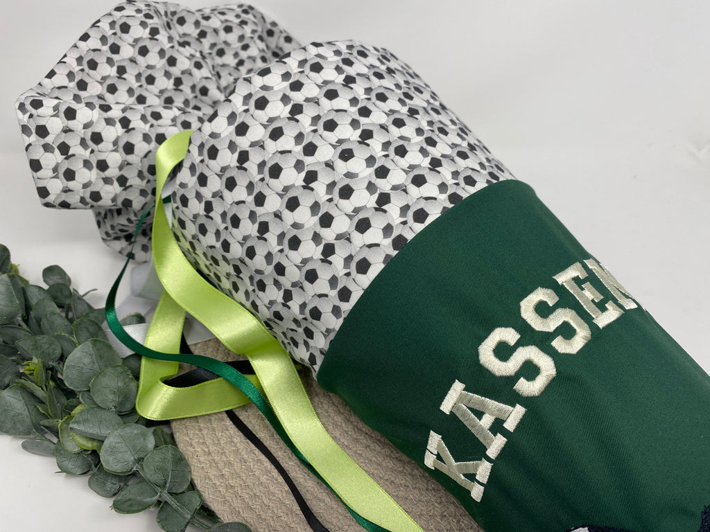 Schultüte Fussball – personalisiert mit Name & Datum