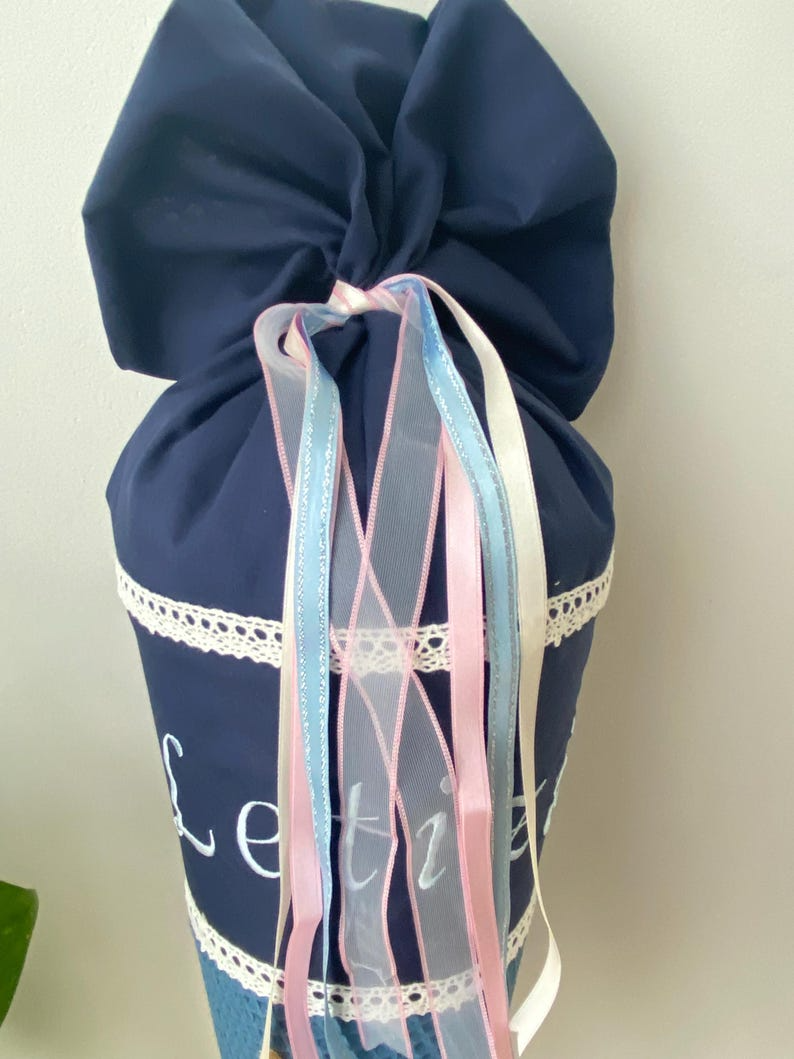 Schultüte mit Pferdstickerei