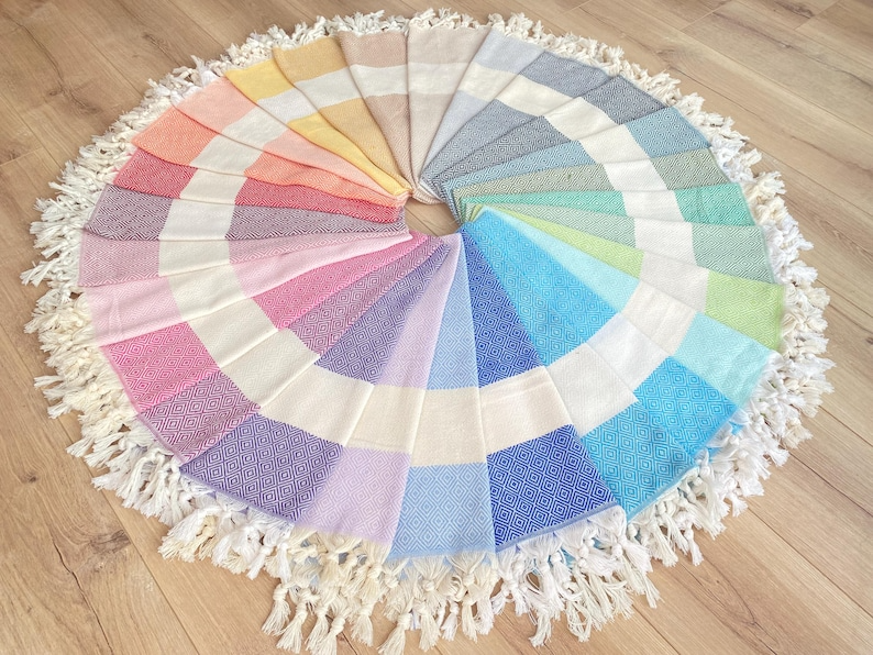 Pestemal Sauna Hamam Handtuch 100x180 cm Türkisches Peshtamal Geschirrtuch