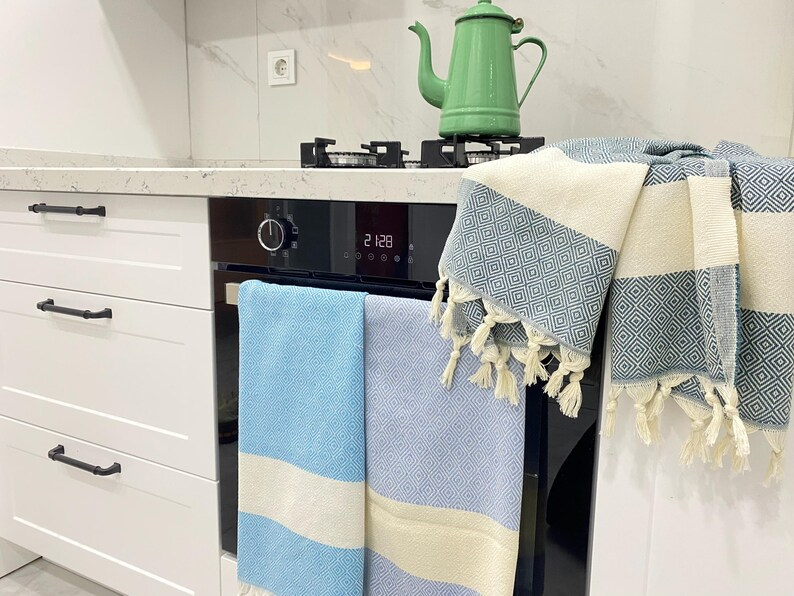 Pestemal Sauna Hamam Handtuch 100x180 cm Türkisches Peshtamal Geschirrtuch