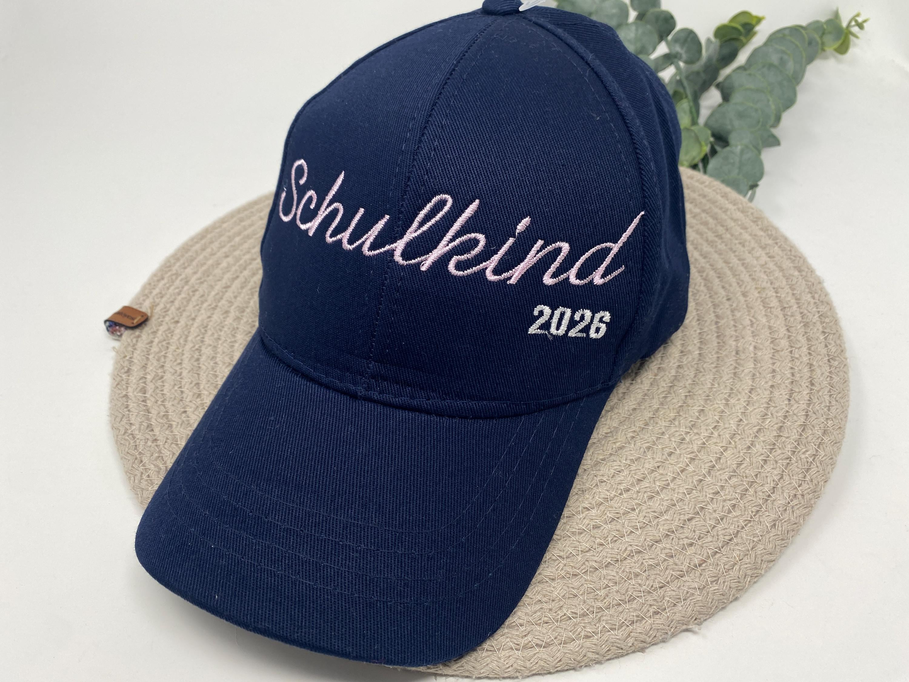 Schulkind Snapback Cap Stickerei Motiv Basecap Kappe Kinder Kappe personalisiert individuell bestickt Mütze Beanie Hut Hat Einschulung ABI