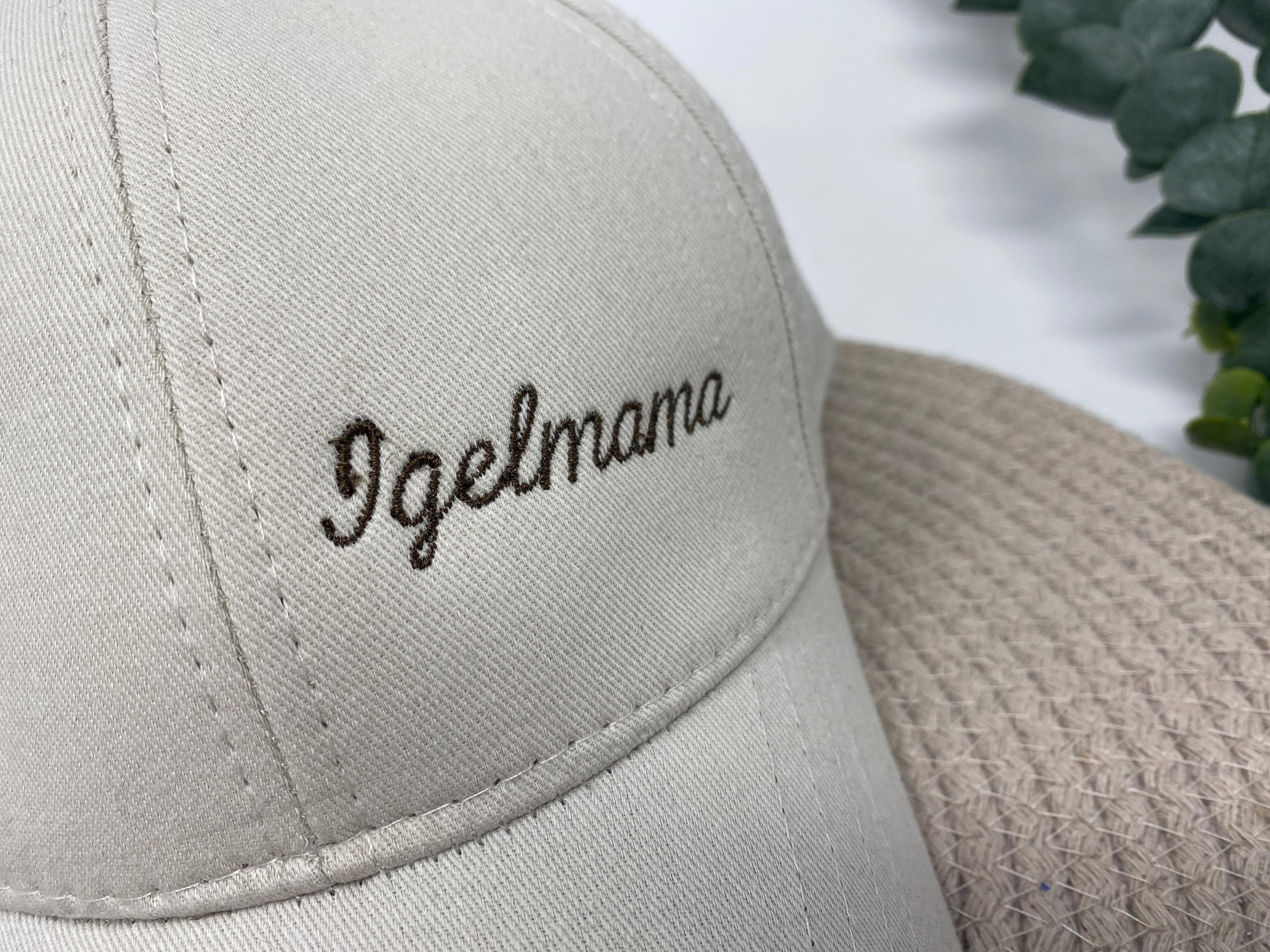 Igel Motiv Snapback Cap Stickerei Motiv Basecap Kappe Unisex Kappe personalisiert individuell bestickt Mütze Beanie Hut Hat Igel Mama Papa