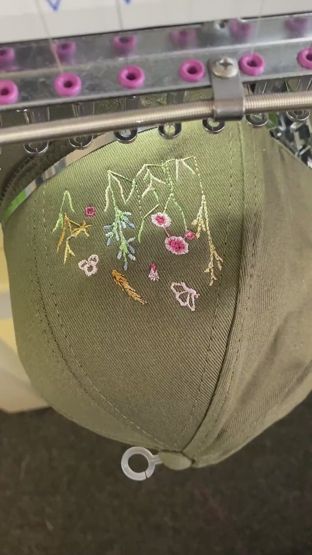 Blumenwiese Snapback Cap Stickerei Motiv Basecap Kappe Unisex Kappe personalisiert individuell bestickt Mütze Beanie Hut Hat Blumen ABI