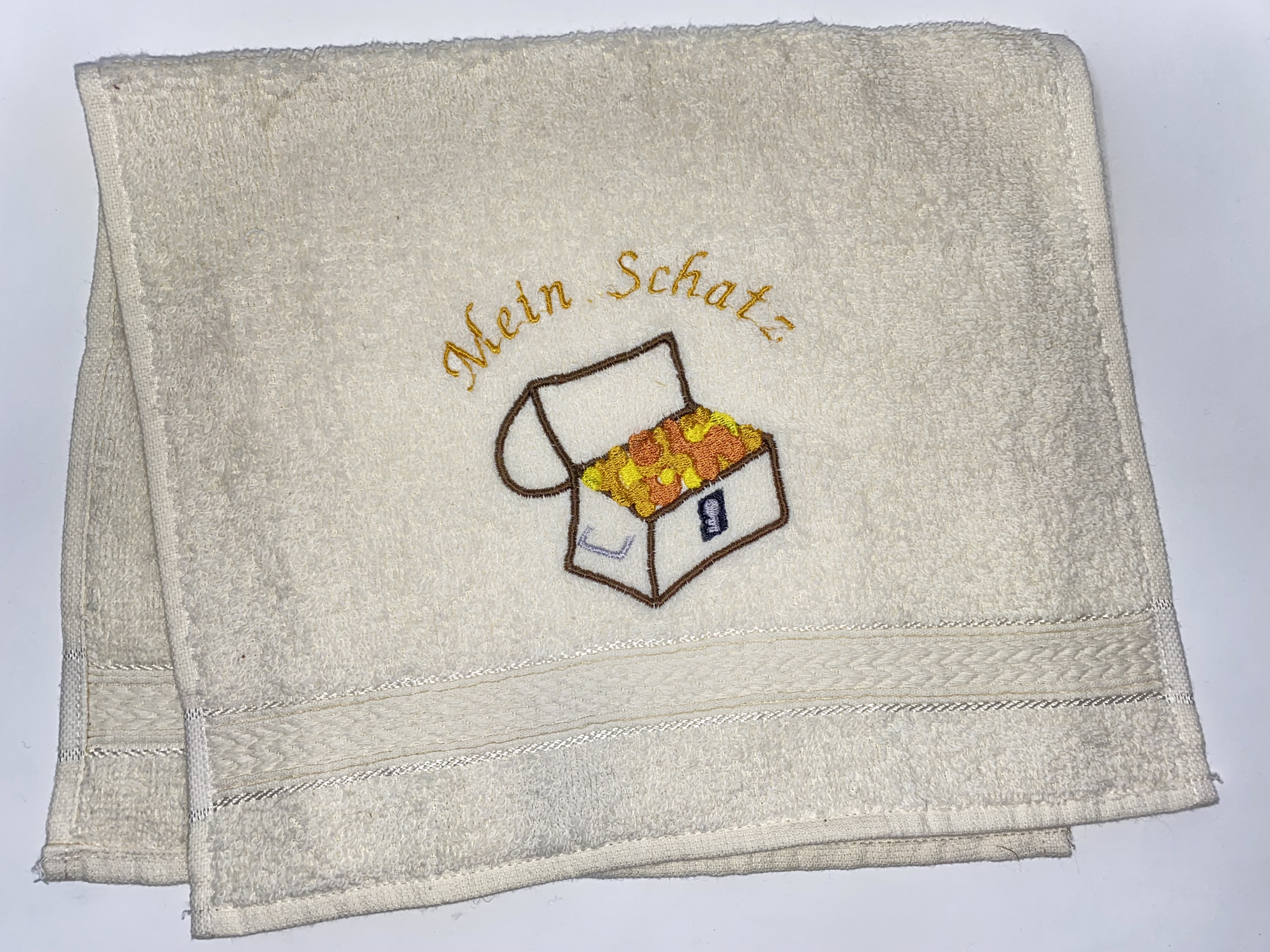 Piraten Pirat 10 Piratenschatz Handtuch Duschtuch bestickt & personalisierbar Super Qualität