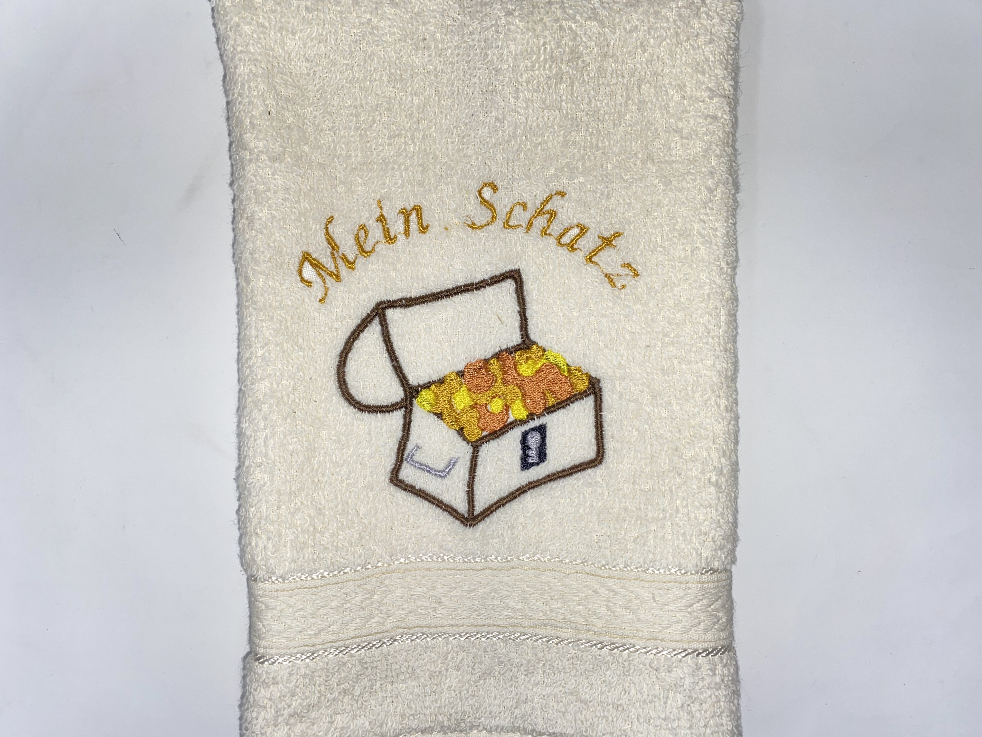 Piraten Pirat 10 Piratenschatz Handtuch Duschtuch bestickt & personalisierbar Super Qualität