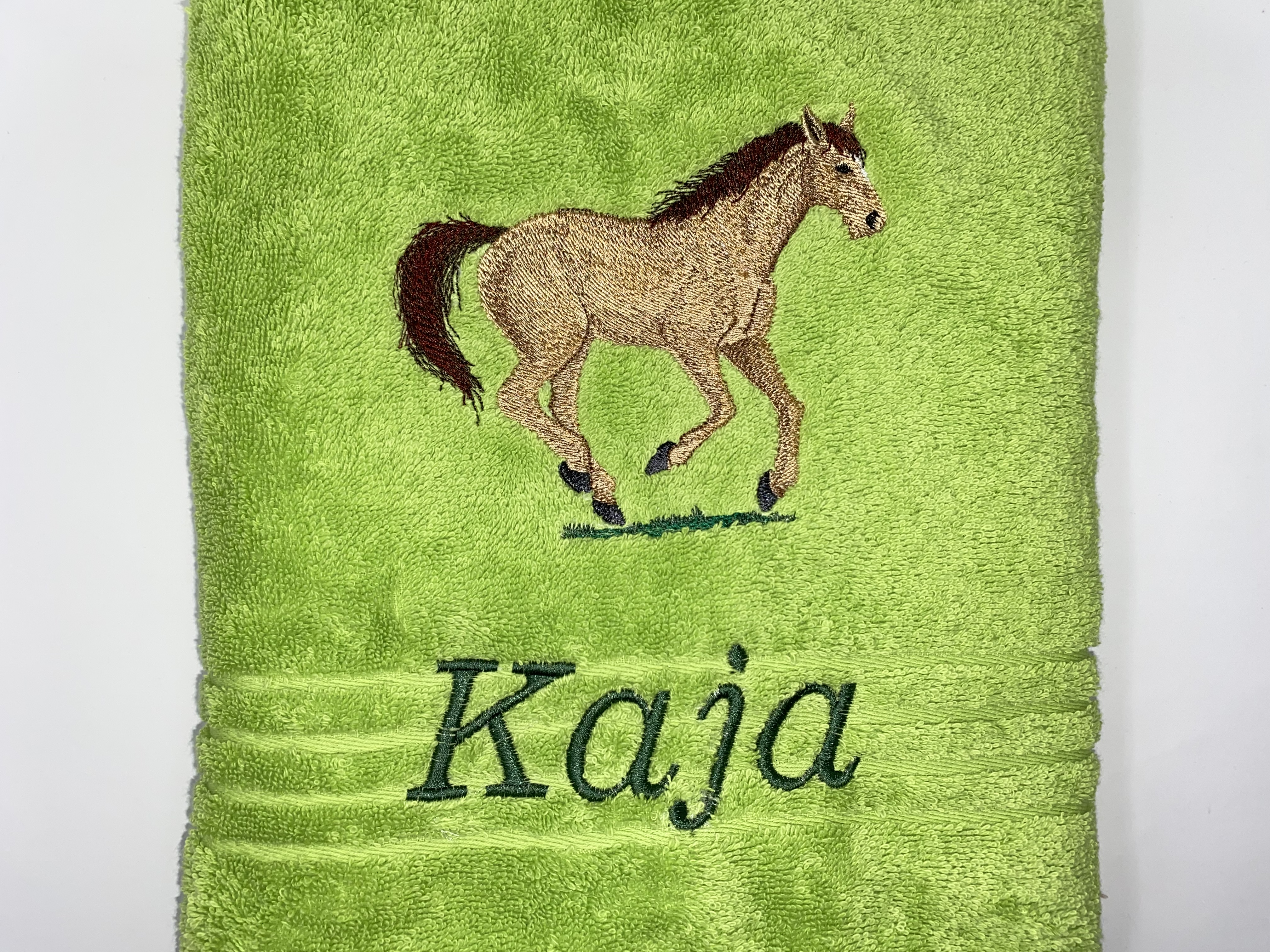 Pferd 05 Pferde Handtuch Duschtuch Stickerei & Personalisierung Super Qualität 