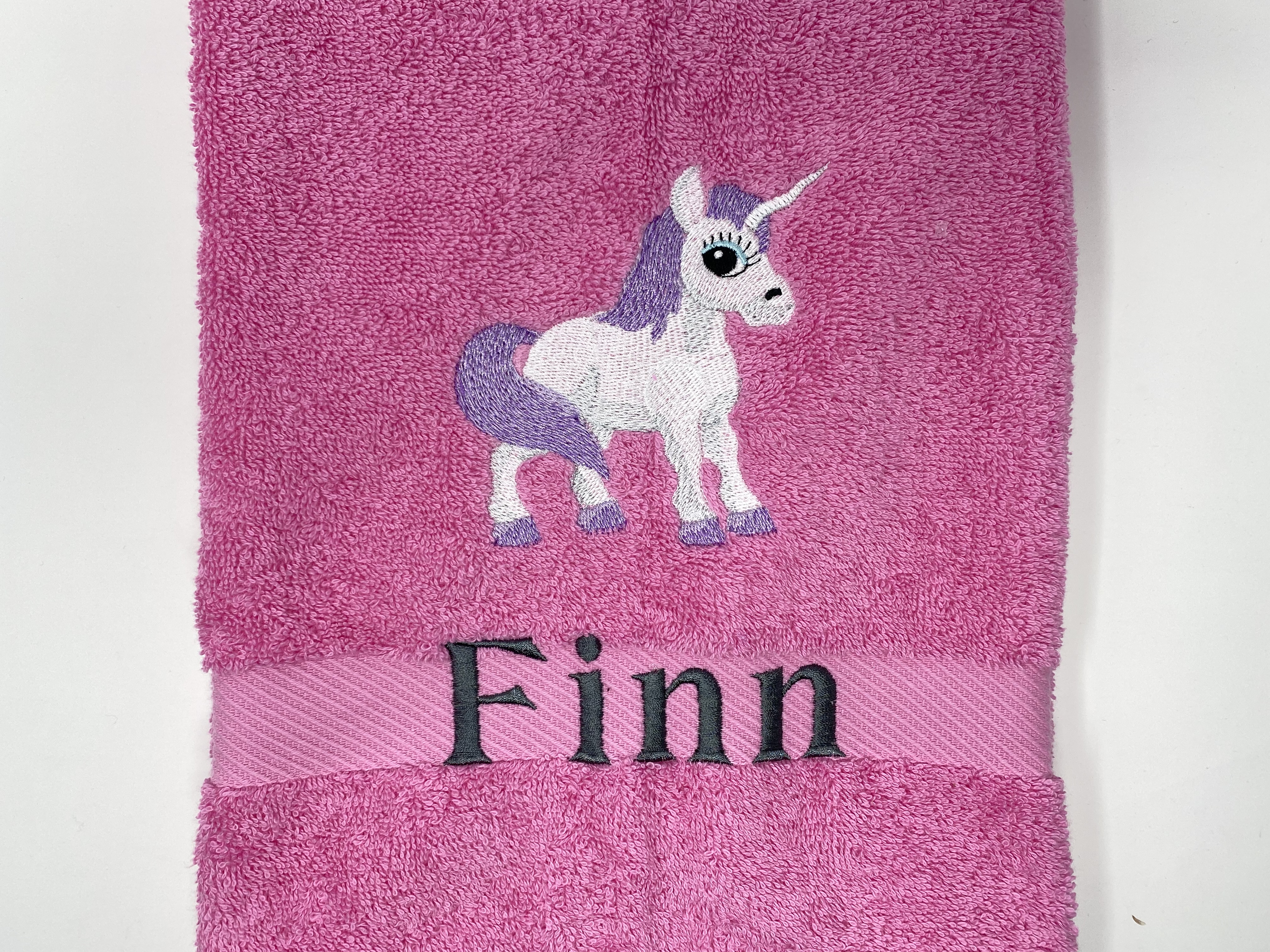 Einhorn 02 Pegasus Handtuch Duschtuch Stickerei & Personalisierung Super Qualität