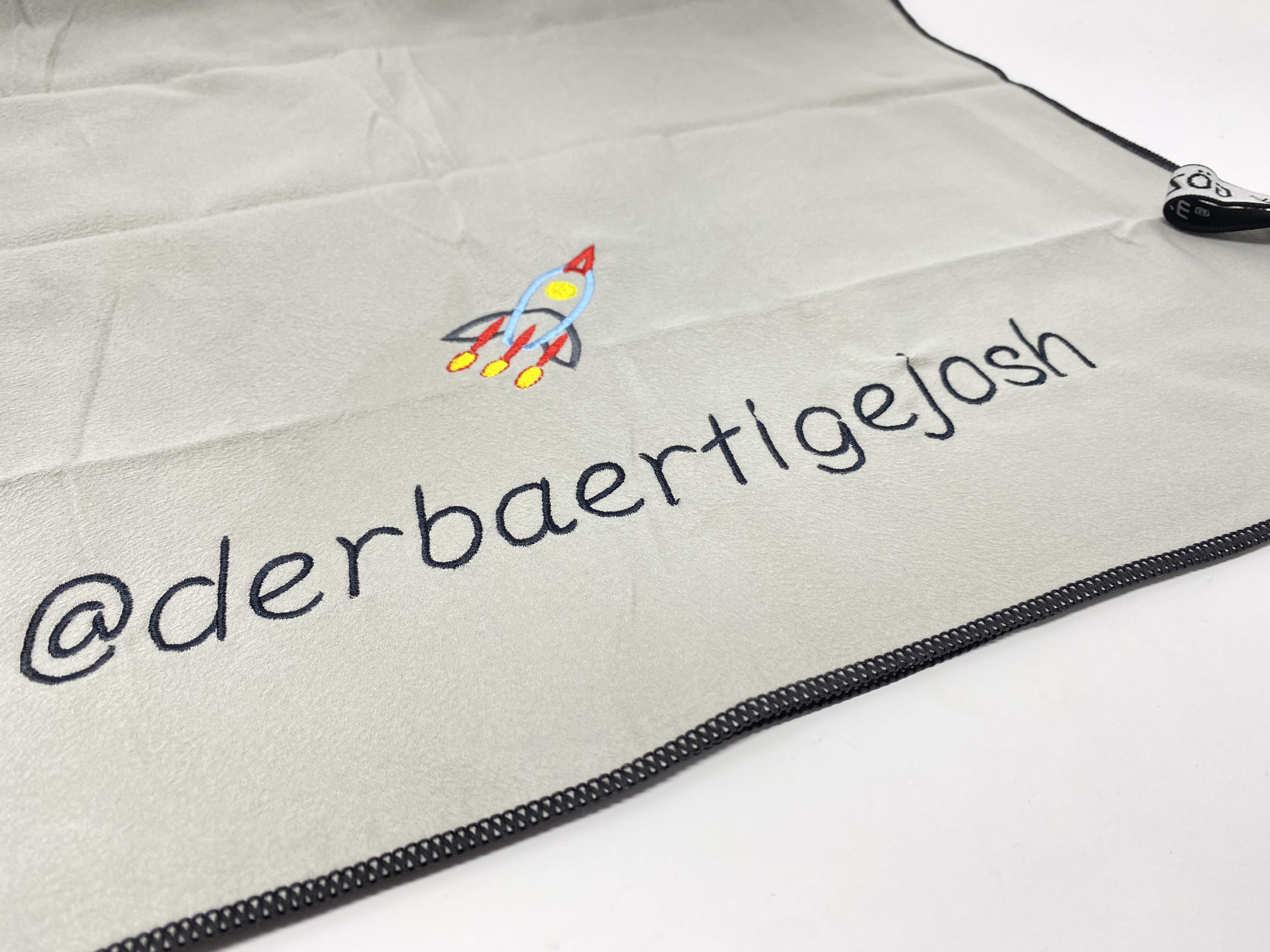 Sporttuch Microfaser Weltraumrakete Space Shuttle Sport Handtuch Duschtuch bestickt & personalisierbar Super Qualität