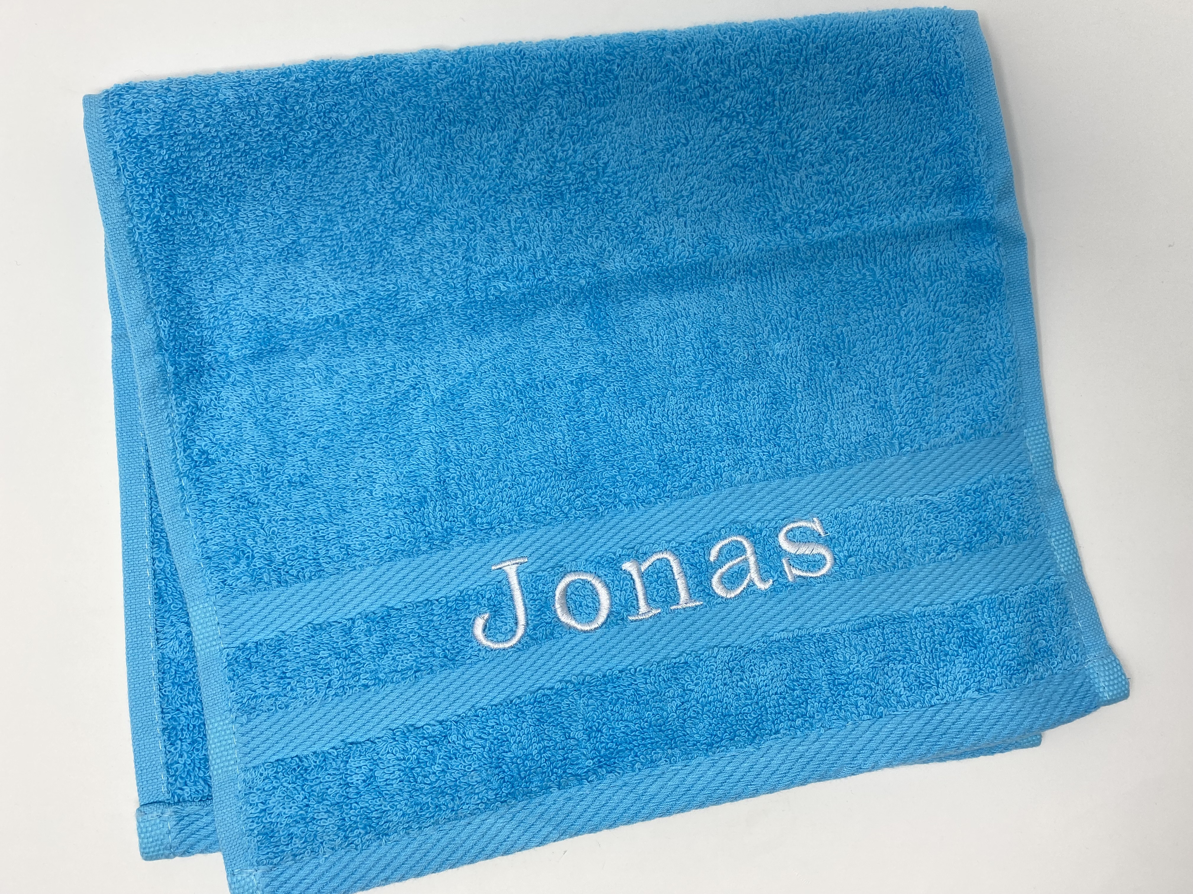 Handtuch Duschtuch mit Namen bestickt & personalisiert Super Qualität 